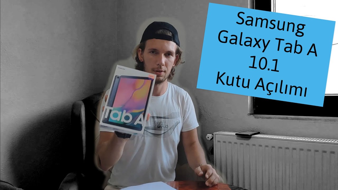 Samsung Galaxy Tab A 10.1 Kutu Açılımı